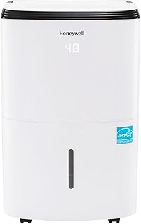 Honeywell 3000 Sq. Ft. Energy Star Dehumidifier for Home Basements & Medium Rooms, with Mirage Display, Washable Filter to Remove Odor and Filter Change Alert - 32 Pint (Previously 50 Pint)