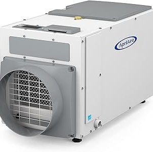 AprilAire E080 Pro 80-Pint Whole-House Dehumidifier, Energy Star Certified, Commercial-Grade Whole-Home Dehumidifier for Basement, Crawlspace, or Whole House up to 4,400 sq. ft.