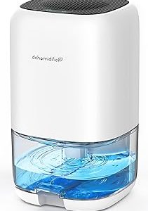 Dehumidifier,TABYIK 35 OZ Small Dehumidifiers for Room for Home, Quiet with Auto Shut Off, Dehumidifiers for Bedroom (280 sq. ft), Bathroom, RV, Closet